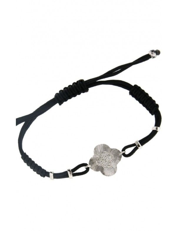 PULSERA PLATA Y NYLON MRJY MUJER 129538