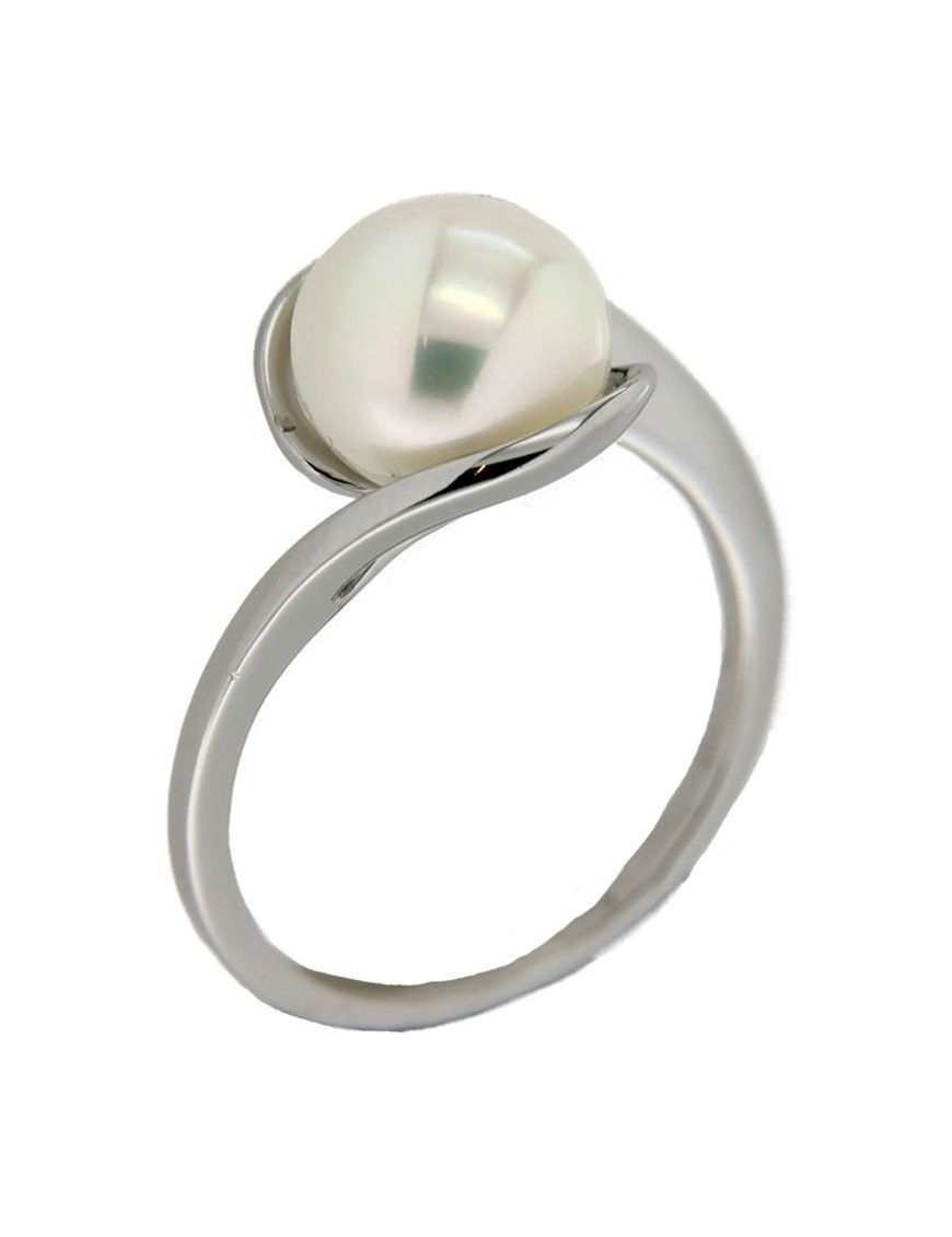 ANILLO SORTIJA PLATA PERLA MRJY MUJER HBR2653