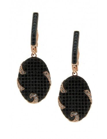 PENDIENTES MRJY PLATA ROSA GE10534A