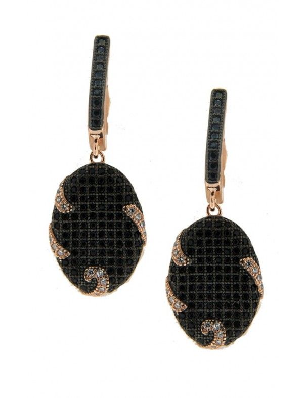 PENDIENTES MRJY PLATA ROSA GE10534A