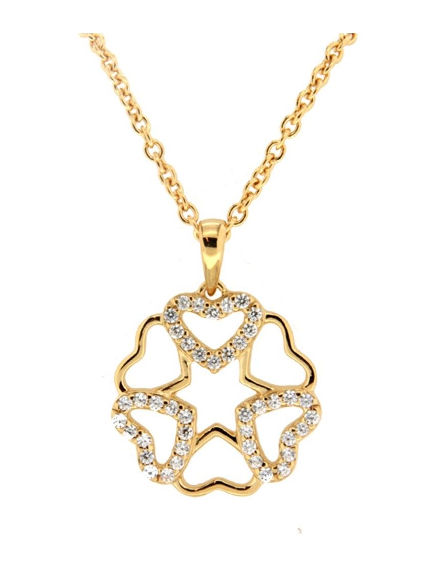 COLLAR MRJY PLATA CHAPADA MUJER 3-9476-03