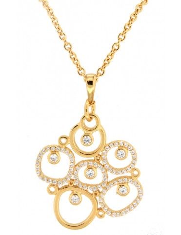 COLLAR MRJY PLATA CHAPADA MUJER 3-9251-03