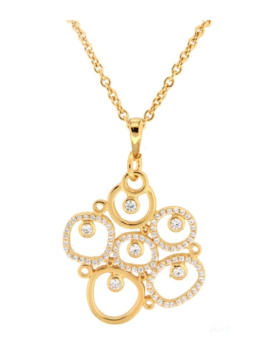 COLLAR MRJY PLATA CHAPADA MUJER 3-9251-03