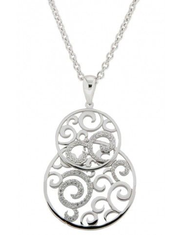 COLLAR MRJY PLATA MUJER 3-8988-05