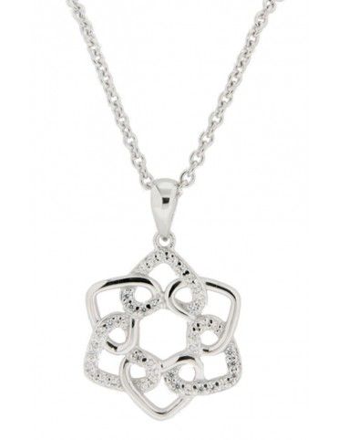 COLLAR MRJY PLATA MUJER 3-9475-02