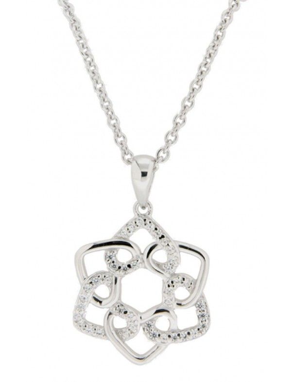 COLLAR MRJY PLATA MUJER 3-9475-02