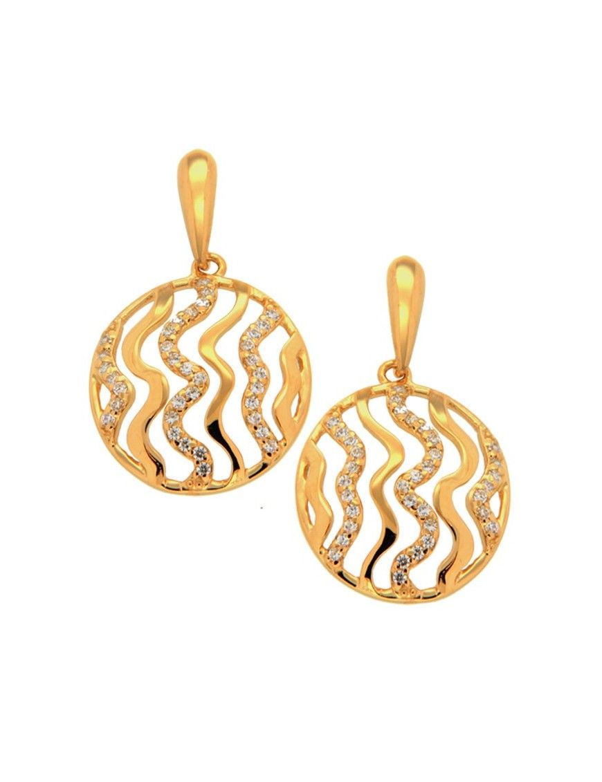 PENDIENTES MRJY PLATA CHAPADA 4-8959-03