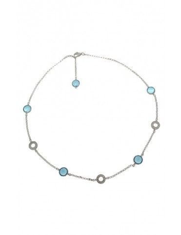 COLLAR MRJY PLATA MUJER P23191