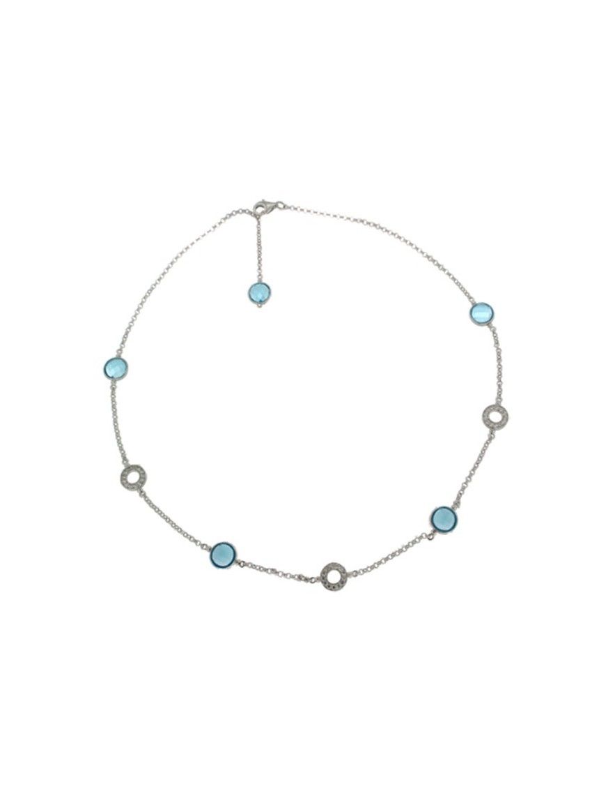 COLLAR MRJY PLATA MUJER P23191