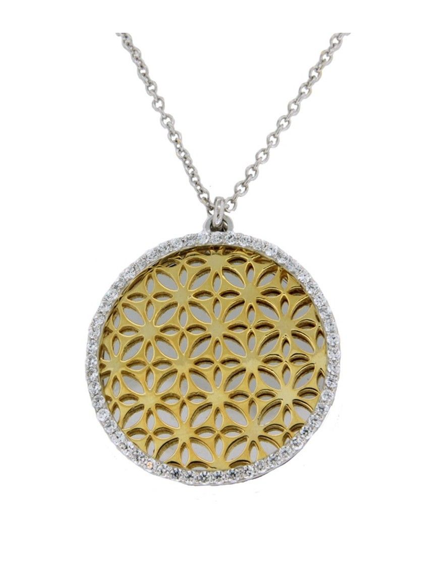 COLLAR MRJY PLATA MUJER P23173