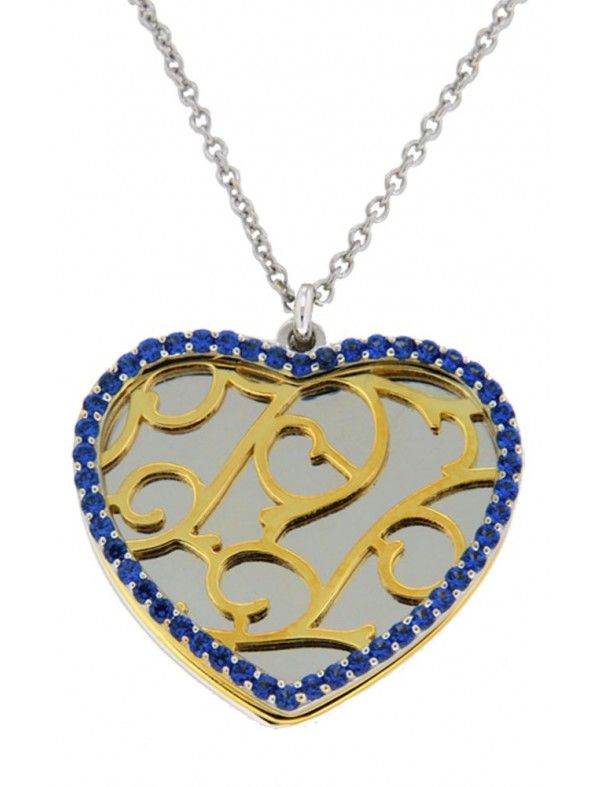 COLLAR MRJY PLATA MUJER P23175