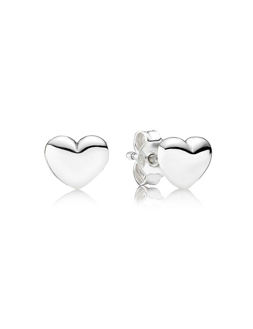 PENDIENTES PANDORA PLATA CORAZONES 290550
