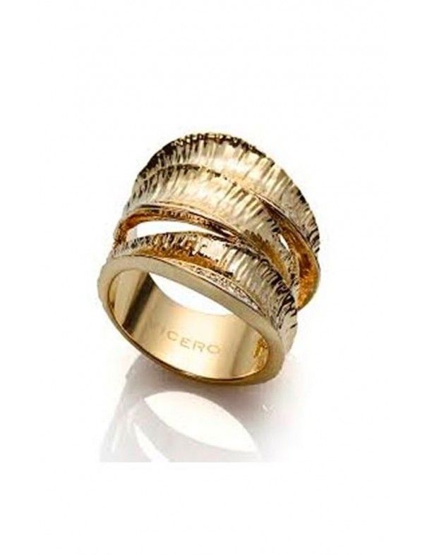 ANILLO VICEROY CHAPADO DORADO MUJER 3102A01612