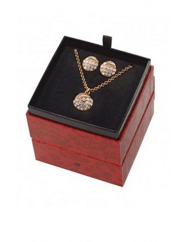 SET GUESS PULSERA Y PENDIENTES MUJER UBS91303