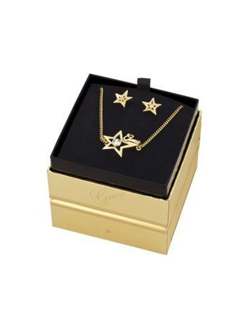SET GUESS PULSERA Y PENDIENTES MUJER UBS81302