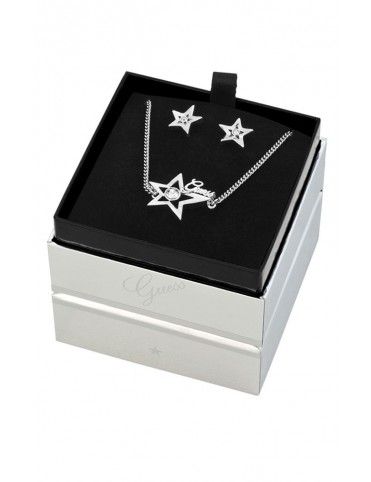 SET GUESS PULSERA Y PENDIENTES MUJER UBS81301