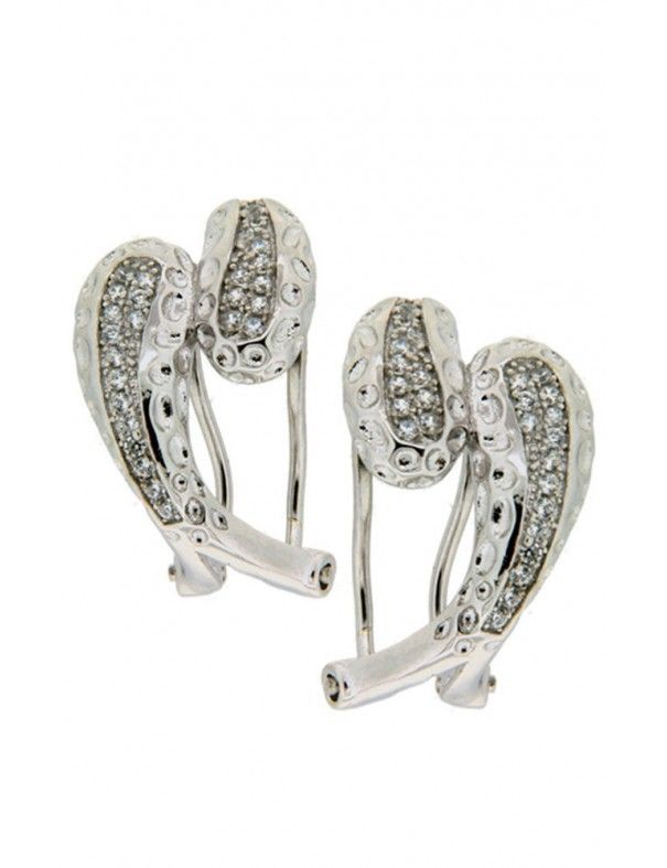 PENDIENTES PLATA CIRCONITAS MUJER WJT-0003-E1