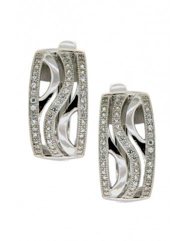 PENDIENTES PLATA CIRCONITAS MUJER XWT-0022-E