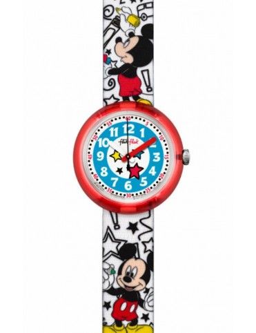 RELOJ FLIK & FLAK DISNEY'S MICKEY MOUSE UNISEX FLNP009