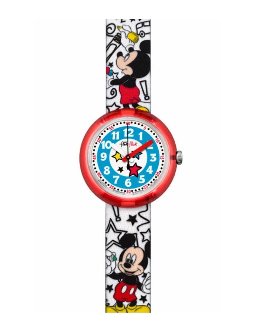 RELOJ FLIK & FLAK DISNEY'S MICKEY MOUSE UNISEX FLNP009