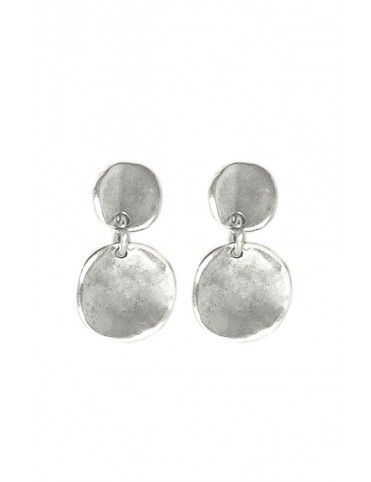 PENDIENTES UNO DE 50 ESCAMAS PEN0055MET X