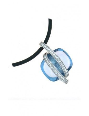 COLLAR PLATA CIRCONITAS GF-29273