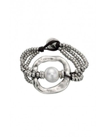 PULSERA UNO DE 50 DE PERLAS PUL1130MTLBPL0M