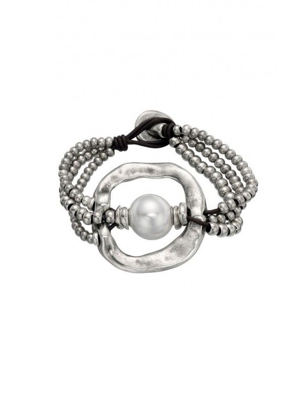 PULSERA UNO DE 50 DE PERLAS PUL1130MTLBPL0M