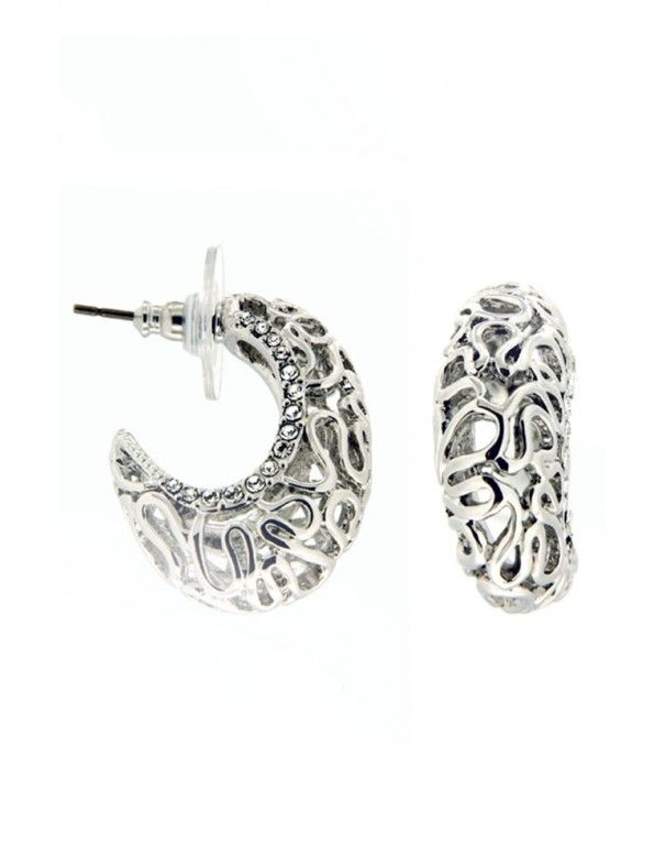PENDIENTES METAL MUJER MS06085E-R-A