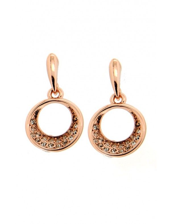 PENDIENTES METAL CHAPADO MUJER MS05929E-RG-B