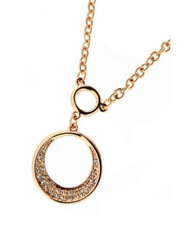 COLLAR METAL CHAPADO MUJER MS05929N-RG-B