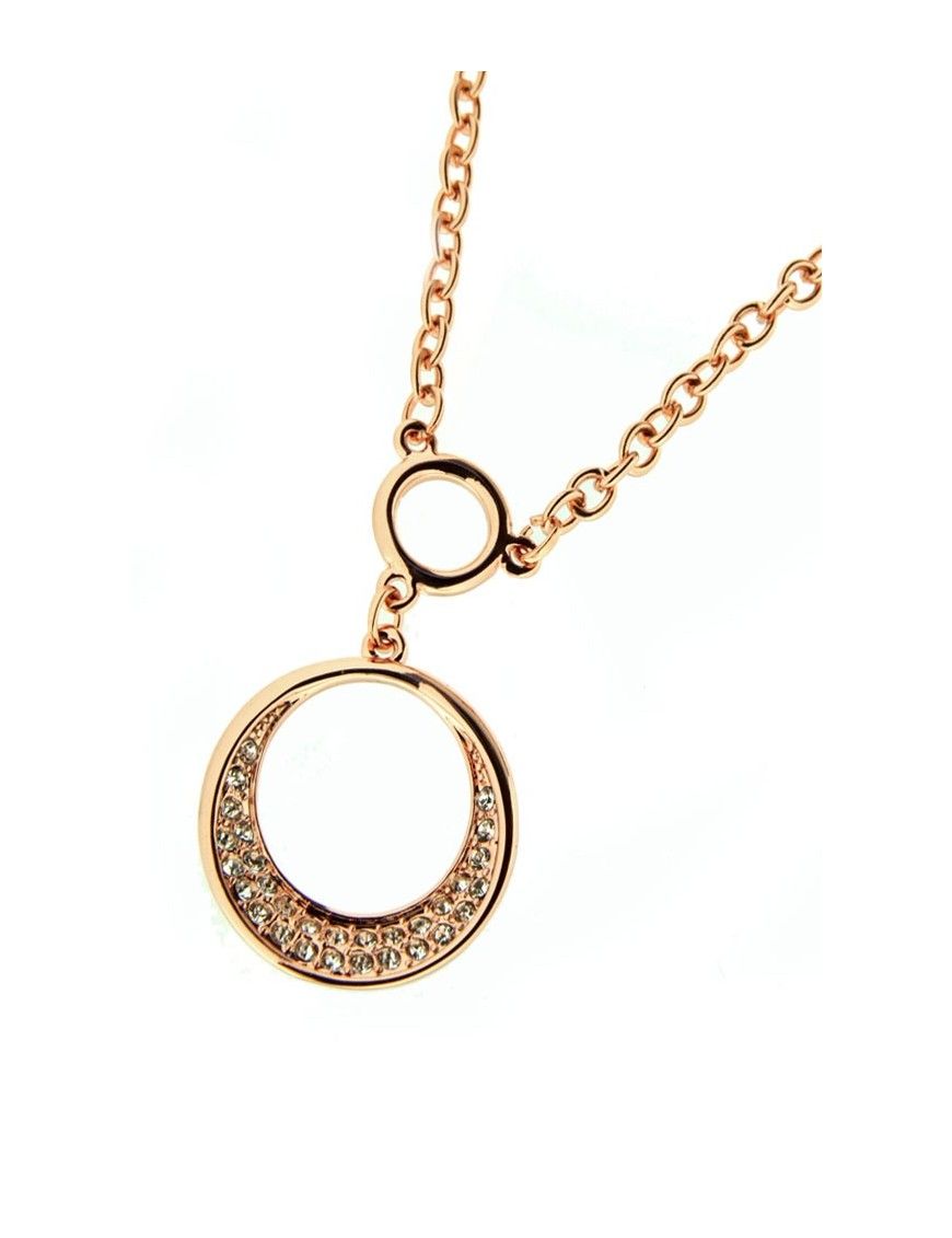 COLLAR METAL CHAPADO MUJER MS05929N-RG-B