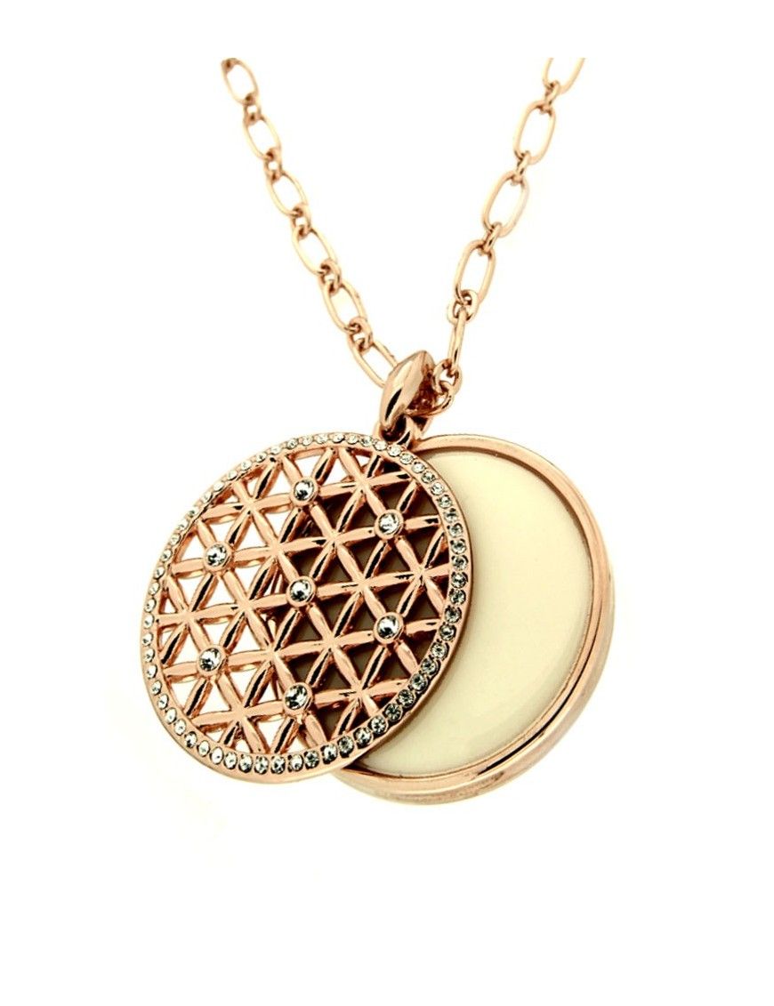 COLLAR METAL CHAPADO MUJER MS05545N-RG-A