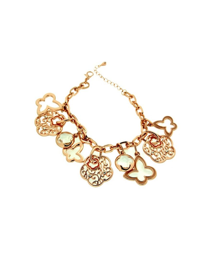 PULSERA METAL CHAPADO MS06075BT-RG-B