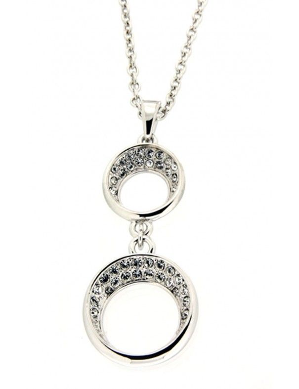 COLLAR METAL MUJER MS05930N-R-A