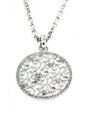 COLLAR METAL MUJER MS06078N-R-A