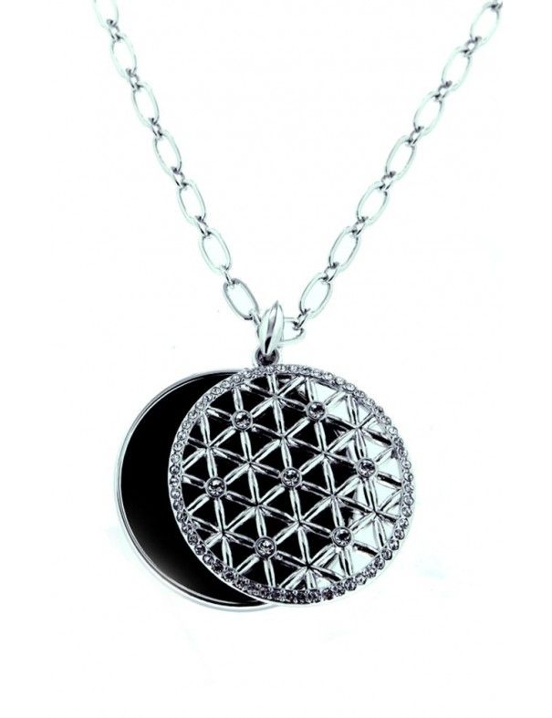 COLLAR METAL MUJER MS05545N-R-B