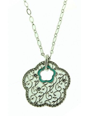 COLLAR METAL MUJER MS06076N-R-A