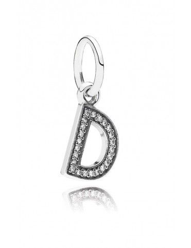 ABALORIO PANDORA LETRA D PLATA 791316CZ