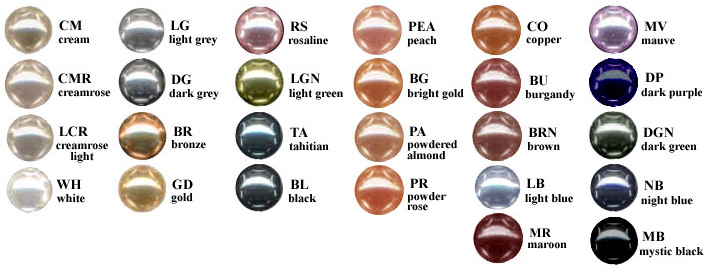 Perlas de colores